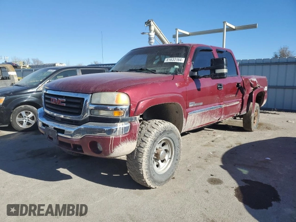 2007 GMC Sierra 2500HD SLT z VIN 1GTHK23D07F160281, wystawiony jako Copart lot #81633164 z przebiegiem 222 876 mil mil oraz Szkoda całkowita • Salvage title. Historia ofert i sprzedaży dostępna na DreamBid. Obrazek 1.