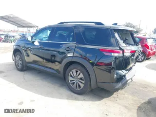 2024 Nissan Pathfinder SV with VIN 5N1DR3BB3RC280706, listed as a IAAI auction lot 41496141 with 8,003 mi miles. Bid and sale history available at carsss.com. Image 3.