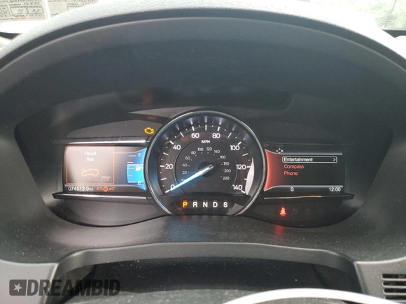 2019 Ford Explorer XLT with VIN 1FM5K7D83KGB46987, listed as a Copart auction lot 60567275 with 74,513 mi miles and Clean title. Bid and sale history available at DreamBid. Image 9.