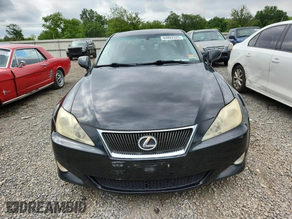 2008 Lexus IS 250 with VIN JTHCK262882023813, listed as a Copart auction lot 64862525 with 212,075 mi miles and Clean title. Bid and sale history available at DreamBid. Image 5.