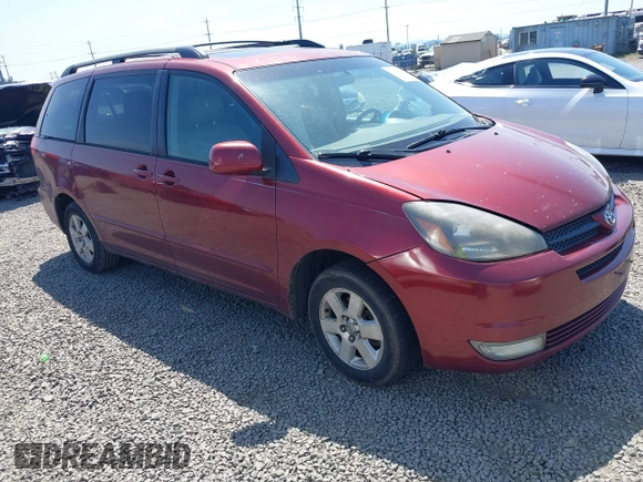 2004 Toyota Sienna XLE with VIN 5TDZA22C04S002891, listed as a IAAI auction lot 42169728 with 245,976 mi miles. Bid and sale history available at carsss.com. Image 1.
