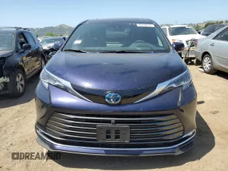 2025 Toyota Sienna Platinum z VIN 5TDESKFC3SS169619, wystawiony jako Copart lot #55838875 z przebiegiem 3 127 mil mil oraz Szkoda całkowita • Salvage title. Historia ofert i sprzedaży dostępna na DreamBid. Obrazek 5.