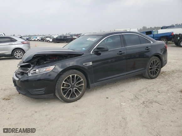 2018 Ford Taurus SEL with VIN 1FAHP2E84JG105549, listed as a Copart auction lot 49393855 with 77,656 mi miles and Salvage Title. Bid and sale history available at carsss.com. Image 1.