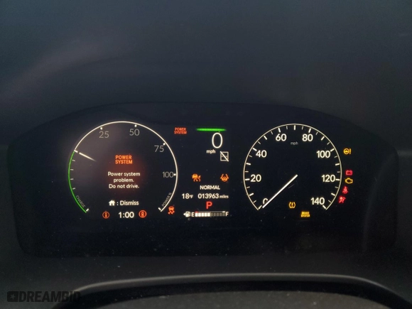 2024 Honda CR-V Hybrid Sport-L with VIN 2HKRS6H86RH813907, listed as a Copart auction lot 41477485 with 13,963 mi miles and Non Repairable. Bid and sale history available at carsss.com. Image 9.