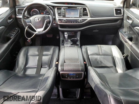 2017 Toyota Highlander XLE with VIN 5TDKZRFH5HS198499, listed as a Copart auction lot 51581555 with 109,239 mi miles and Clean title. Bid and sale history available at DreamBid. Image 8.