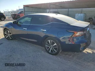 2020 Nissan Maxima SV with VIN 1N4AA6CV8LC362582, listed as a Copart auction lot 41818025 with 77,243 mi miles and Salvage Title. Bid and sale history available at carsss.com. Image 2.