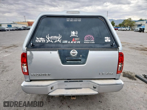 2007 Nissan Frontier SE with VIN 1N6AD09W57C432377, listed as a Copart auction lot 65067685 with 169,233 mi miles and Clean title. Bid and sale history available at DreamBid. Image 6.