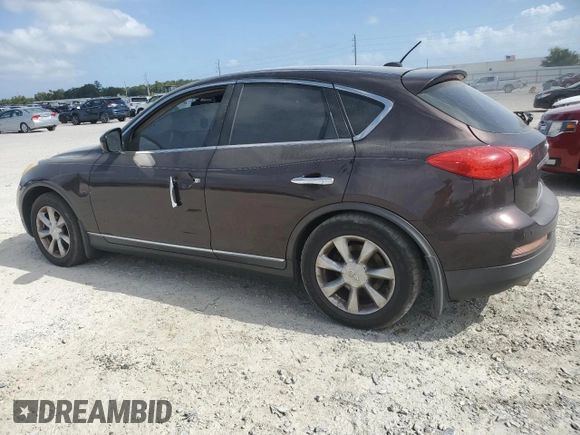 2008 Infiniti EX Journey with VIN JNKAJ09F28M352685, listed as a Copart auction lot 77555454 with 122,414 mi miles and Clean Title. Bid and sale history available at DreamBid. Image 2.