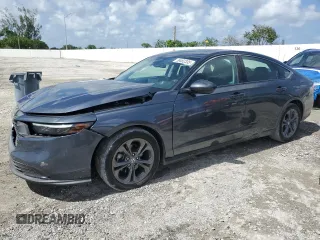 2024 Honda Accord EX with VIN 1HGCY1F33RA052017, listed as a Copart auction lot 59462335 with 10,237 mi miles and Non repairable. Bid and sale history available at DreamBid. Image 1.
