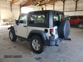 2017 Jeep Wrangler Sport with VIN 1C4GJWAG5HL659549, listed as a Copart auction lot 48474635 with 80,334 mi miles and Salvage Title. Bid and sale history available at DreamBid. Image 2.