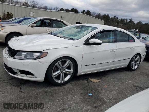 2013 Volkswagen CC R-Line with VIN WVWBP7AN3DE515994, listed as a Copart auction lot 65231944 with 109,487 mi miles and Non Repairable. Bid and sale history available at carsss.com. Image 1.