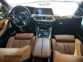 2021 BMW X5 xDrive40i with VIN 5UXCR6C00M9E61512, listed as a Copart auction lot 56456745 with Not provided miles and Salvage title. Bid and sale history available at DreamBid. Image 8.