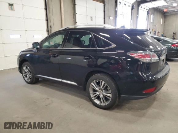 2015 Lexus RX 350 with VIN 2T2BK1BA2FC341618, listed as a Copart auction lot 57609935 with 100,014 mi miles and Salvage title. Bid and sale history available at DreamBid. Image 2.