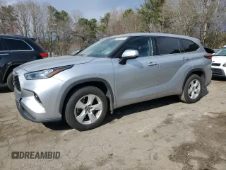 2020 Toyota Highlander LE with VIN 5TDBZRBH1LS502295, listed as a Copart auction lot 49116755 with 159,934 mi miles and Clean title. Bid and sale history available at DreamBid. Image 1.