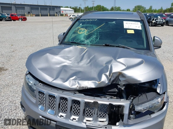 2017 Jeep Compass High Altitude with VIN 1C4NJCEB4HD200107, listed as a IAAI auction lot 42343513 with 96,580 mi miles and . Bid and sale history available at DreamBid. Image 6.