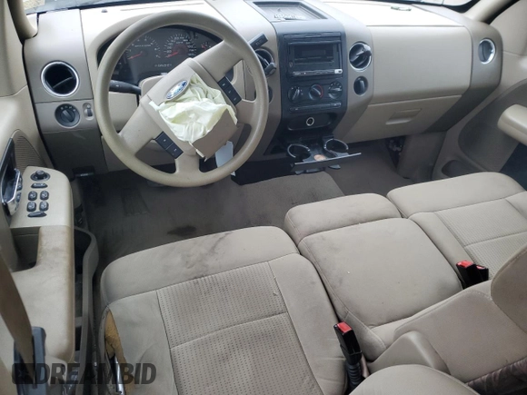 2008 Ford F-150 XLT with VIN 1FTPW04598KD19576, listed as a Copart auction lot 44757745 with 0 mi miles and Salvage Title. Bid and sale history available at carsss.com. Image 8.