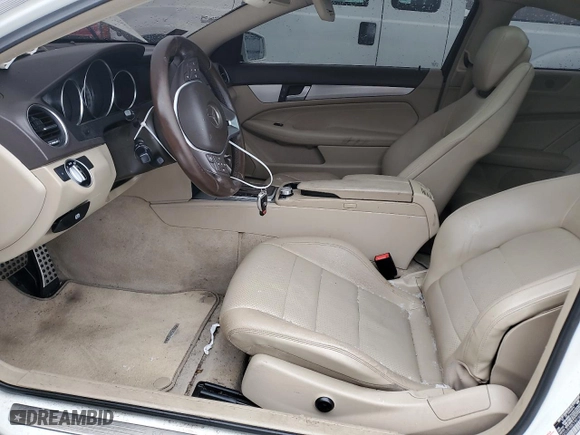 2012 Mercedes-Benz C-Class C 250 with VIN WDDGJ4HB8CF801890, listed as a Copart auction lot 45351235 with 92,713 mi miles and Clean Title. Bid and sale history available at carsss.com. Image 7.