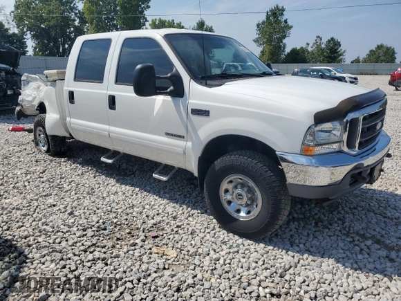 2002 Ford Super Duty F-250 XL with VIN 1FTNW21F72ED29593, listed as a Copart auction lot 68245844 with 301,129 mi miles and Salvage Title. Bid and sale history available at carsss.com. Image 4.