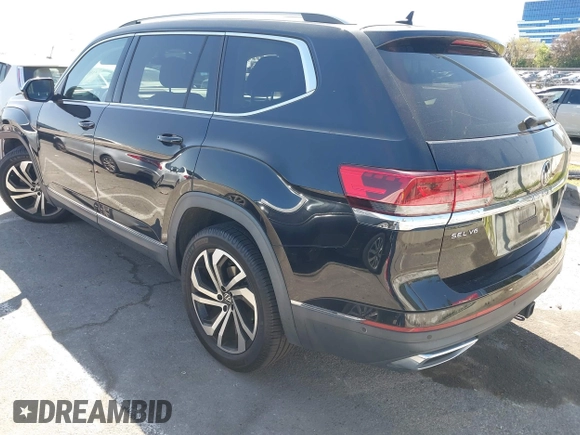 2021 Volkswagen Atlas SEL Premium z VIN 1V2TR2CA8MC512367, wystawiony jako IAAI lot #41936437 z przebiegiem 62 416 mil mil oraz . Historia ofert i sprzedaży dostępna na DreamBid. Obrazek 3.