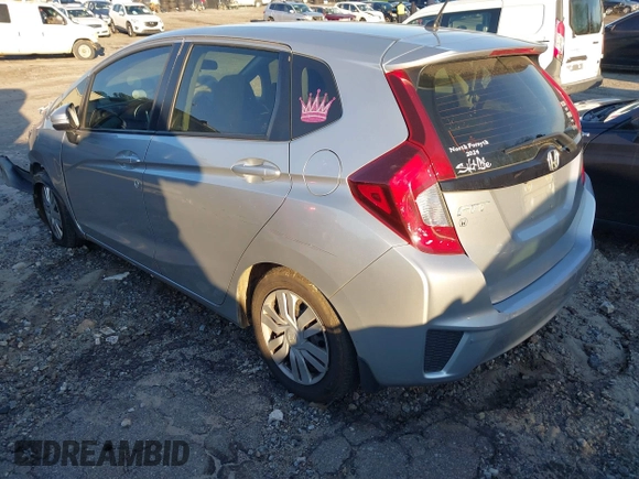 2016 Honda Fit LX with VIN JHMGK5H58GX003864, listed as a IAAI auction lot 41554364 with 258,819 mi miles. Bid and sale history available at carsss.com. Image 3.