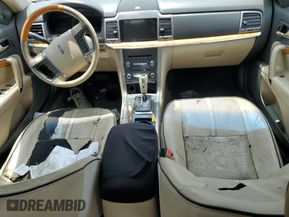 2012 Lincoln MKZ Hybrid with VIN 3LNDL2L37CR816973, listed as a Copart auction lot 60059135 with Not provided miles and Salvage title. Bid and sale history available at DreamBid. Image 8.