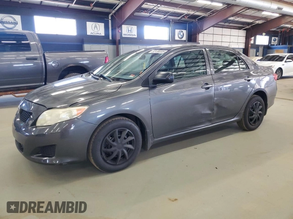 2009 Toyota Corolla with VIN JTDBL40E099021569, listed as a Copart auction lot 53138335 with 131,373 mi miles and Salvage Title. Bid and sale history available at carsss.com. Image 1.