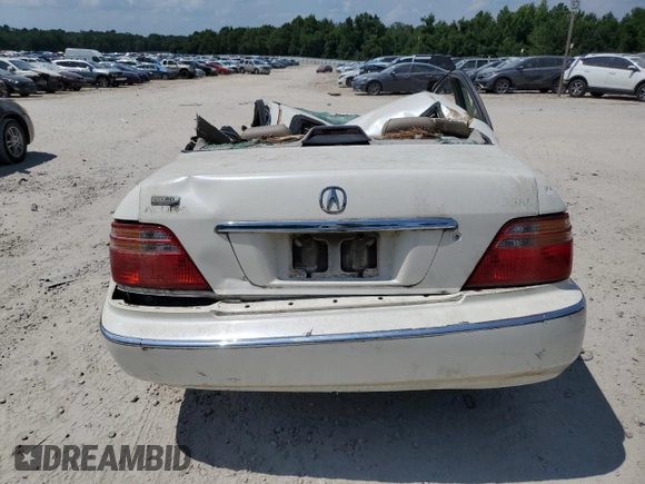 2002 Acura RL with VIN JH4KA96592C007896, listed as a Copart auction lot 57753644 with 0 mi miles and Non Repairable. Bid and sale history available at carsss.com. Image 6.