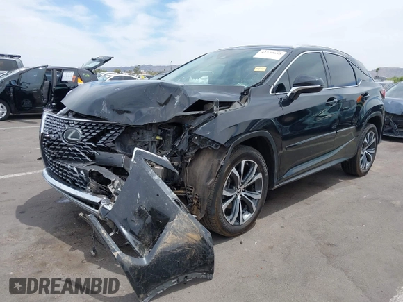 2021 Lexus RX 350 with VIN 2T2HZMDA5MC263109, listed as a IAAI auction lot 42249633 with 53,375 mi miles and . Bid and sale history available at DreamBid. Image 18.