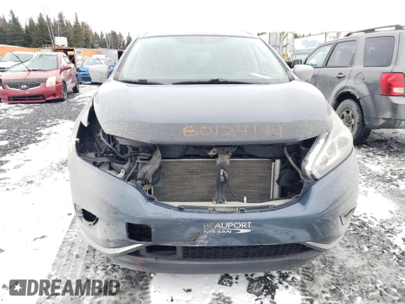 2015 Nissan Murano Platinum with VIN 5N1AZ2MH1FN236041, listed as a Copart auction lot 80124144 with 201,974 mi miles and Salvage Title. Bid and sale history available at DreamBid. Image 5.