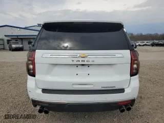 2023 Chevrolet Tahoe Premier with VIN 1GNSKSKD0PR217513, listed as a Copart auction lot 54702845 with 55,424 mi miles and Salvage Title. Bid and sale history available at carsss.com. Image 6.