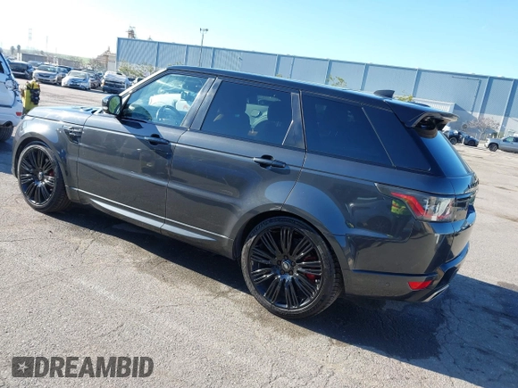 2019 Land Rover Range Rover Sport HSE Dynamic with VIN SALWV2SV8KA814418, listed as a IAAI auction lot 41612418 with 62,409 mi miles. Bid and sale history available at carsss.com. Image 3.