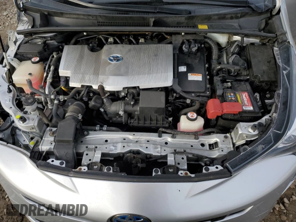 2017 Toyota Prius Two z VIN JTDKBRFU5H3047083, wystawiony jako Copart lot #87458564 z przebiegiem 127 485 mil mil oraz Szkoda całkowita • Salvage title. Historia ofert i sprzedaży dostępna na DreamBid. Obrazek 11.
