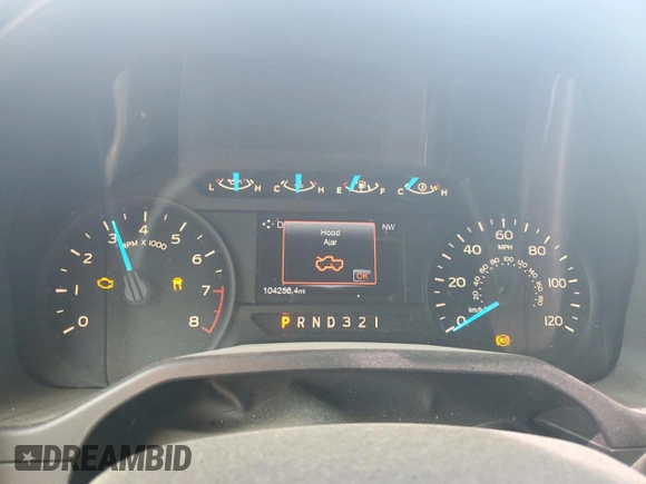 2015 Ford F-150 XL z VIN 1FTEX1C84FFD10974, wystawiony jako Copart lot #55655315 z przebiegiem 104 256 mil mil oraz Szkoda całkowita • Salvage title. Historia ofert i sprzedaży dostępna na DreamBid. Obrazek 9.