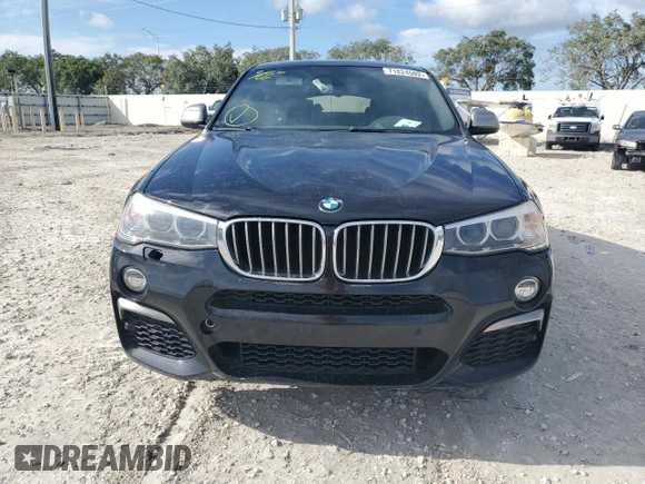 2017 BMW X4 M40i with VIN 5UXXW7C55H0U24877, listed as a Copart auction lot 71824502 with 0 mi miles. Bid and sale history available at carsss.com. Image 5.