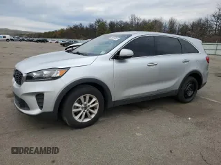 2019 Kia Sorento S with VIN 5XYPG4A51KG573210, listed as a Copart auction lot 49276015 with 100,989 mi miles and Salvage Title. Bid and sale history available at carsss.com. Image 1.