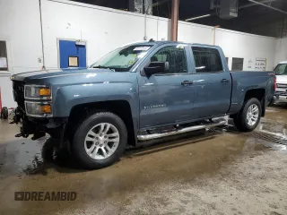 2014 Chevrolet Silverado 1500 LT with VIN 3GCUKREC6EG177335, listed as a Copart auction lot 85157944 with 114,509 mi miles and Salvage Title. Bid and sale history available at DreamBid. Image 1.