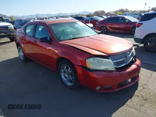 2008 Dodge Avenger SXT with VIN 1B3LC56R58N579252, listed as a IAAI auction lot 42051588 with 114,272 mi miles. Bid and sale history available at carsss.com. Image 1.