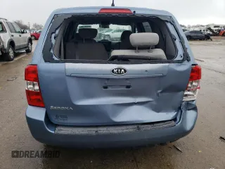 2008 Kia Sedona with VIN KNDMB133586242430, listed as a Copart auction lot 44800195 with 101,019 mi miles and Salvage Title. Bid and sale history available at carsss.com. Image 6.