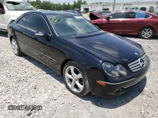 2005 Mercedes-Benz CLK 320 with VIN WDBTJ65JX5F150196, listed as a Copart auction lot 55250673 with 138,305 mi miles and Clean Title. Bid and sale history available at DreamBid. Image 4.