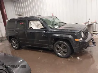 2014 Jeep Patriot Latitude with VIN 1C4NJPFA6ED737327, listed as a IAAI auction lot 41611577 with 88,407 mi miles and . Bid and sale history available at carsss.com. Image 13.