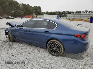2021 BMW 5 Series 530i with VIN WBA53BH00MCF15209, listed as a Copart auction lot 89083835 with Not provided miles and Salvage title. Bid and sale history available at DreamBid. Image 2.