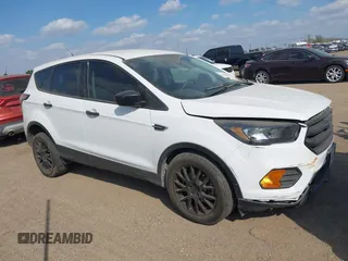2018 Ford Escape S with VIN 1FMCU0F70JUD36517, listed as a IAAI auction lot 41524031 with 1 mi miles. Bid and sale history available at carsss.com. Image 14.