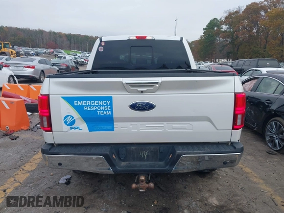 2018 Ford F-150 XL with VIN 1FTEW1E54JFC35059, listed as a IAAI auction lot 40938830 with 189,942 mi miles. Bid and sale history available at carsss.com. Image 15.