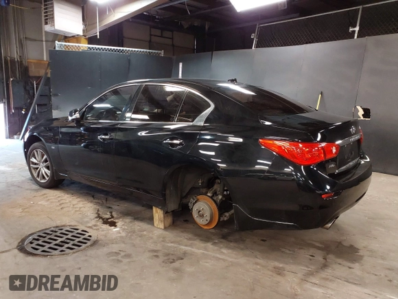2017 Infiniti Q50 Premium z VIN JN1EV7AR7HM834870, wystawiony jako IAAI lot #42381151 z przebiegiem 89 438 mil mil oraz . Historia ofert i sprzedaży dostępna na DreamBid. Obrazek 3.