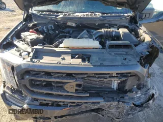 2022 Ford F-150 XL with VIN 1FTFW1E50NKF04983, listed as a Copart auction lot 44717125 with 48,642 mi miles and Salvage Title. Bid and sale history available at carsss.com. Image 13.