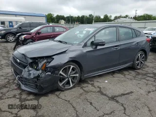 2023 Subaru Impreza Special Sports с VIN 4S3GTAL60P3708351, выставлен на аукционе Copart как лот 58379715 с пробегом 27 888 миль миль и Списание • Salvage title. История ставок и продаж доступна на DreamBid. Изображение 1.