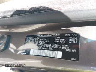 2010 Volvo XC90 I6 с VIN YV4982CZ3A1545799, выставлен на аукционе IAAI как лот 42298055 с пробегом 160 859 миль миль и . История ставок и продаж доступна на DreamBid. Изображение 9.