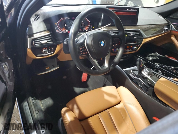 2023 BMW 5 Series 530i xDrive with VIN WBA13BJ04PWX99100, listed as a Copart auction lot 85678004 with 28,668 mi miles and Salvage Title. Bid and sale history available at DreamBid. Image 8.