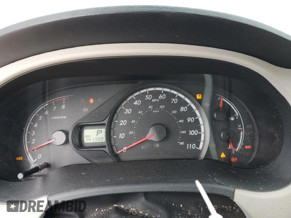 2014 Toyota Sienna LE AAS with VIN 5TDKK3DC6ES434887, listed as a Copart auction lot 53626995 with 141,388 mi miles and Salvage Title. Bid and sale history available at DreamBid. Image 9.