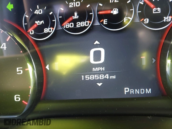 2016 GMC Yukon Denali with VIN 1GKS2CKJ5GR393269, listed as a IAAI auction lot 41963630 with 158,584 mi miles and . Bid and sale history available at DreamBid. Image 7.